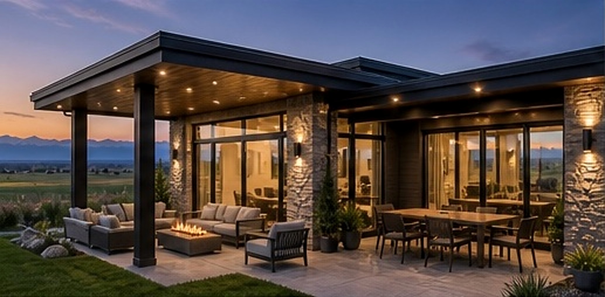 Back patio